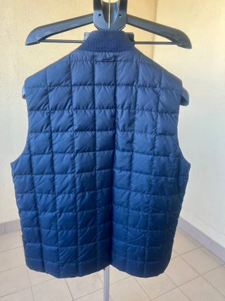 Moncler Piumino Smanicato Blu