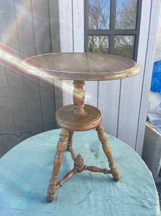 Mesa Guéridon Candlestick Madera