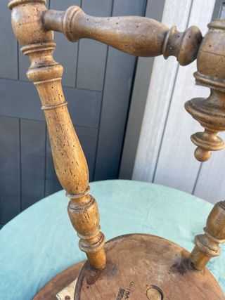 Mesa Guéridon Candlestick Madera