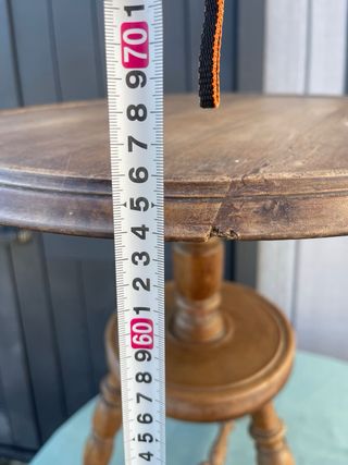 Mesa Guéridon Candlestick Madera