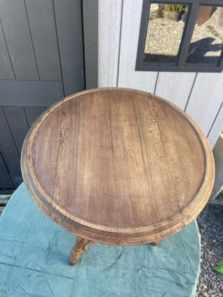 Mesa Guéridon Candlestick Madera