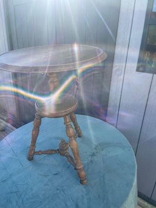 Mesa Guéridon Candlestick Madera