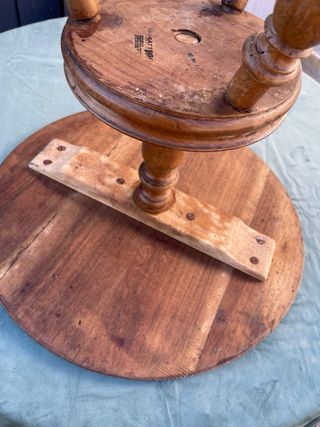 Mesa Guéridon Candlestick Madera