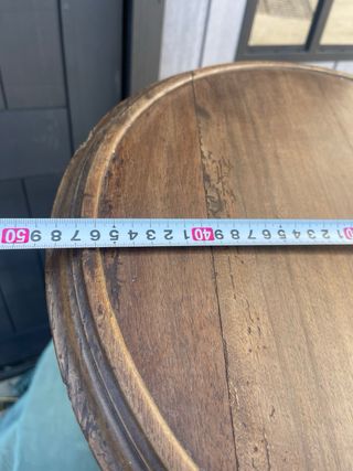 Mesa Guéridon Candlestick Madera