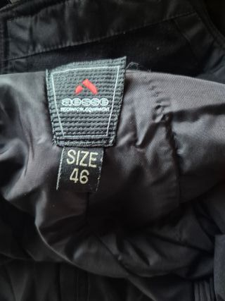 Pantaloni sci Aesse con bretelle