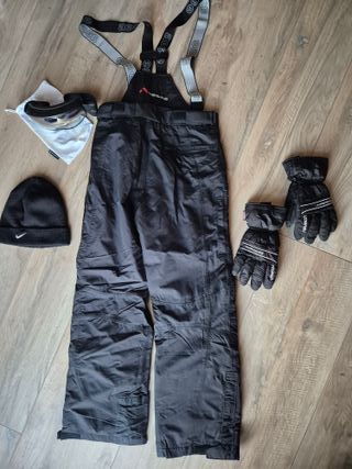 Pantaloni sci Aesse con bretelle