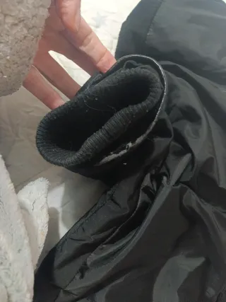 Chaqueta acolchada negra