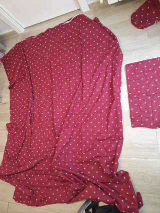 Funda nórdica y funda cojín con cremallera