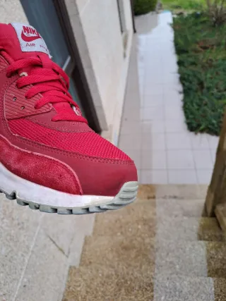 Nike Air Max 90 2015 "Red Silver Swoosh" - 42 EU