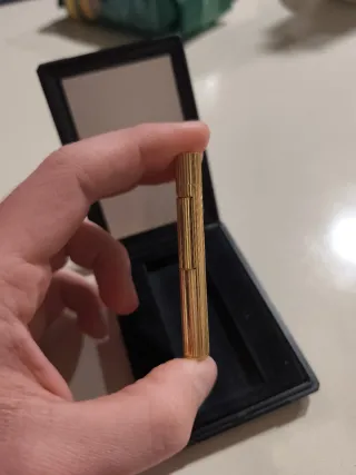 Mechero Cardiel 180 Gas Dorado