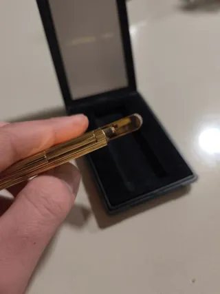 Mechero Cardiel 180 Gas Dorado