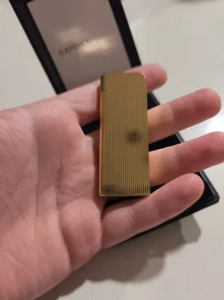 Mechero Cardiel 180 Gas Dorado