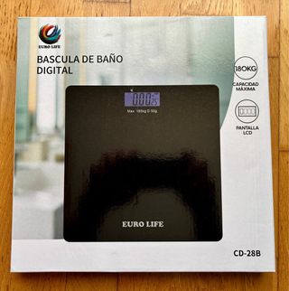 Báscula de Baño Digital EuroLife CD-28B A ESTRENAR