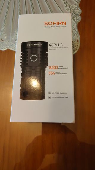Sofirn Q8 Plus Linterna Alta Potencia