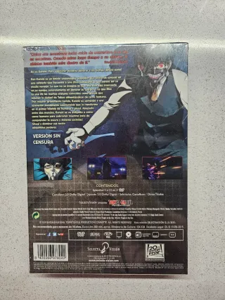 Tokyo Ghoul Vol. 1 y Vol. 2 DVD