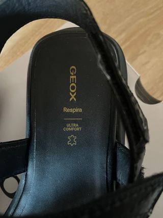 Sandalias Geox Mujer Negras. Usadas solo una vez.