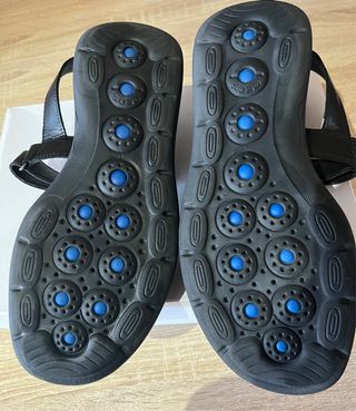 Sandalias Geox Mujer Negras. Usadas solo una vez.