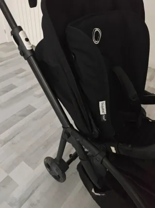 Carro negro bugaboo beed 6 + capazo de bebe