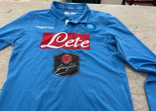 Maglia SSC Napoli Macron Manica Lunga