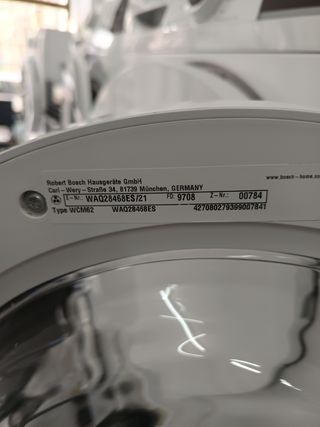 Lavadora Bosch Serie 6 8kg 1400rpm