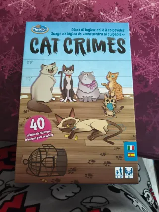 Cat Crimes ThinkFun Juego de Lógica
