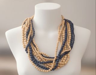 Conjunto 2 Fulares y 5 Collares