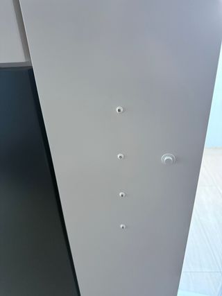 Cabecero moderno blanco y negro