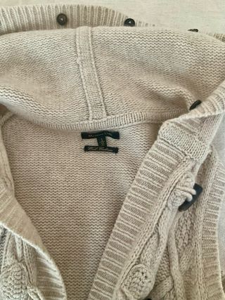 Chaleco Massimo Dutti Lana y Cashmere Beige