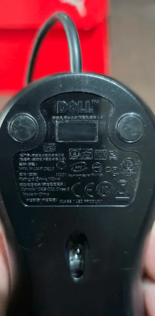 Mouse ottico DELL USB nero