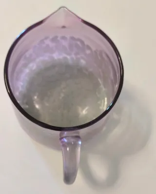 Caraffa vetro lilla Hoff Interieur NUOVA