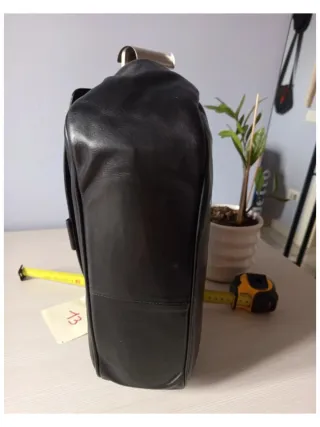 Borsetta Madras Vera Pelle Nera