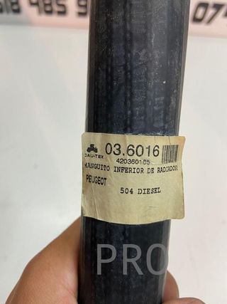Peugeot 504 manguito agua ref: 036016