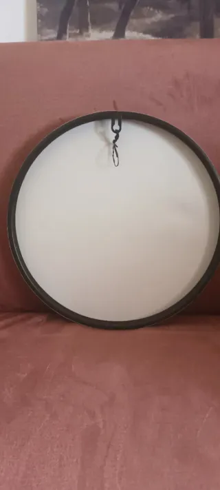 Quadro rotondo scimmia con collare