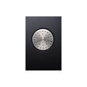 Columna de ducha negra acero inoxidable