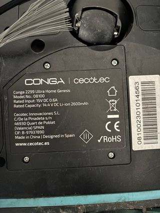 Conga Cecotec 2299 Ultra Home Genesis