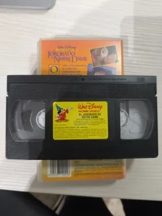 El Jorobado de Notre Dame VHS Disney Clásicos