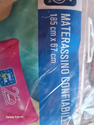 Materassino Gonfiabile 185x67 cm