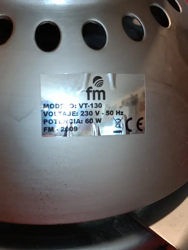 Ventilatore da soffitto a 5 pale