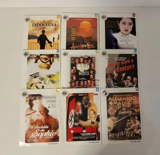 Lote 9 Películas DVD
