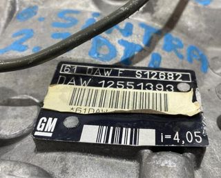 Caja cambios daw12551393 opel sintra 2.2 16v 96370