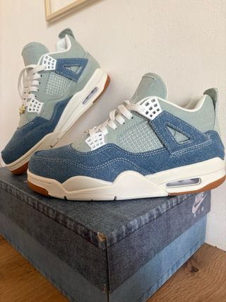 Air Jordan 4 Retro Tex Worm Blue 41