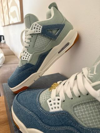 Air Jordan 4 Retro Tex Worm Blue 41