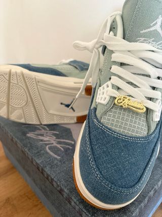 Air Jordan 4 Retro Tex Worm Blue 41