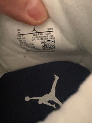 Air Jordan 4 Retro Tex Worm Blue 41