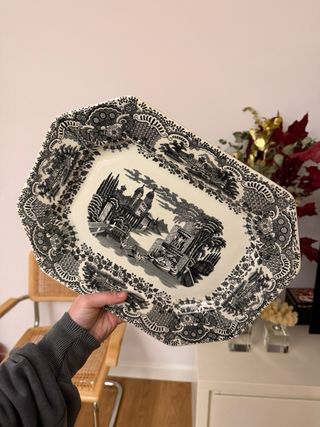 Vajilla La Cartuja Sevilla Porcelana