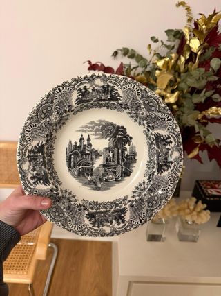 Vajilla La Cartuja Sevilla Porcelana