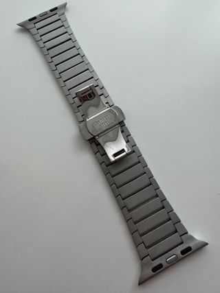 Correa Acero Inoxidable Apple Watch Plata