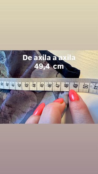 Blusa ICHI Talla S Estampada