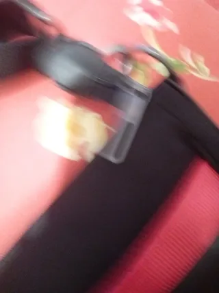 Porta ordenador Calvin Klein negro y rojo