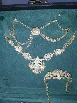 Aderezo Fallera  cadete Dorado